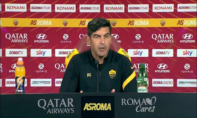 Fonseca: "Appena sbagliamo vieniamo puniti subendo gol"