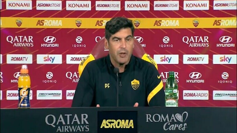 Fonseca: "Appena sbagliamo vieniamo puniti subendo gol"