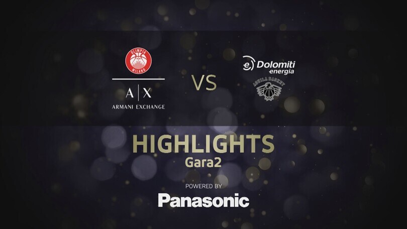 A|X Armani Exchange Milano - Dolomiti Energia Trentino 93-79