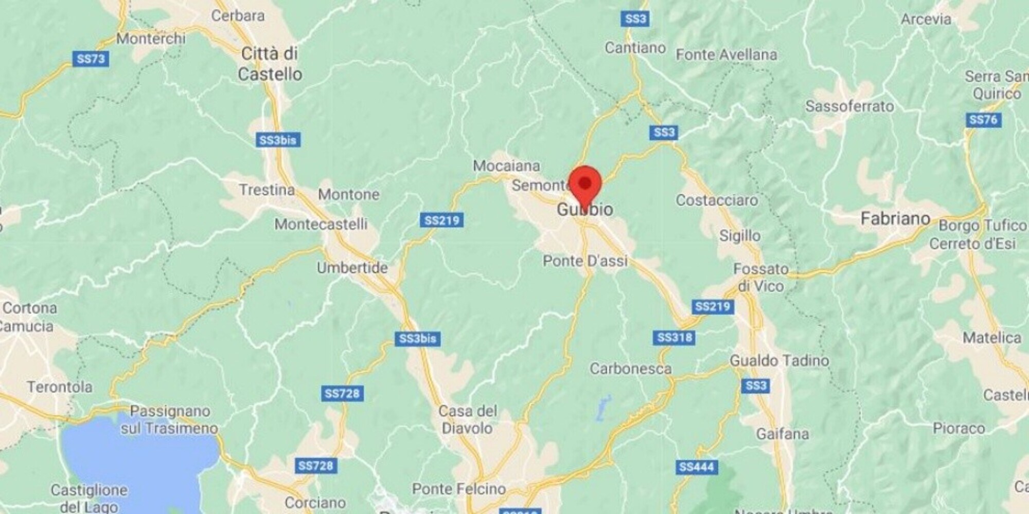 Scossa a Gubbio, terremoto di magnitudo 4.0