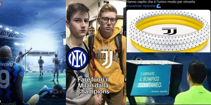 Juve-Inter, la vittoria bianconera fa scatenare il web