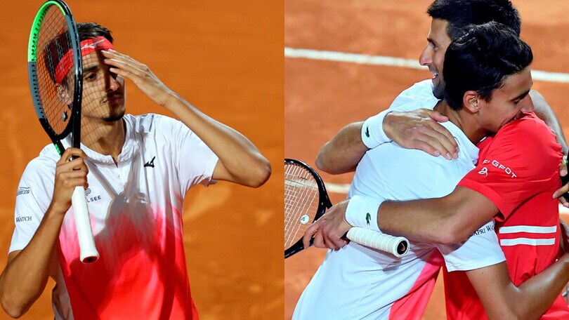 Sonego, che emozioni ma saluta gli Internazionali: vince Djokovic!