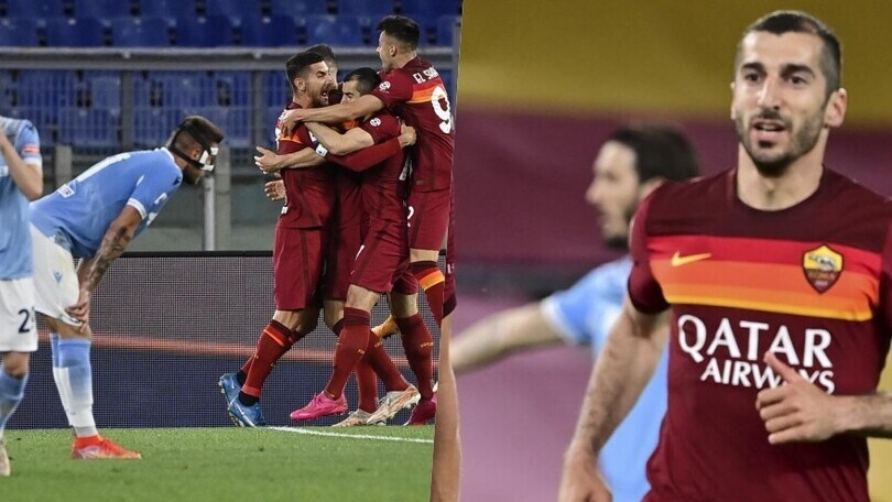 Roma, il derby è tuo: Lazio ko 2-0