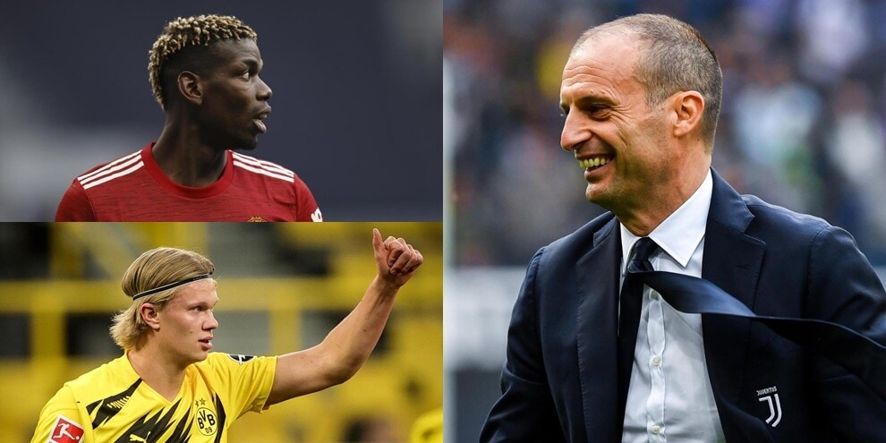As: "Da Haaland a Pogba, ecco il nuovo Real Madrid di Allegri"