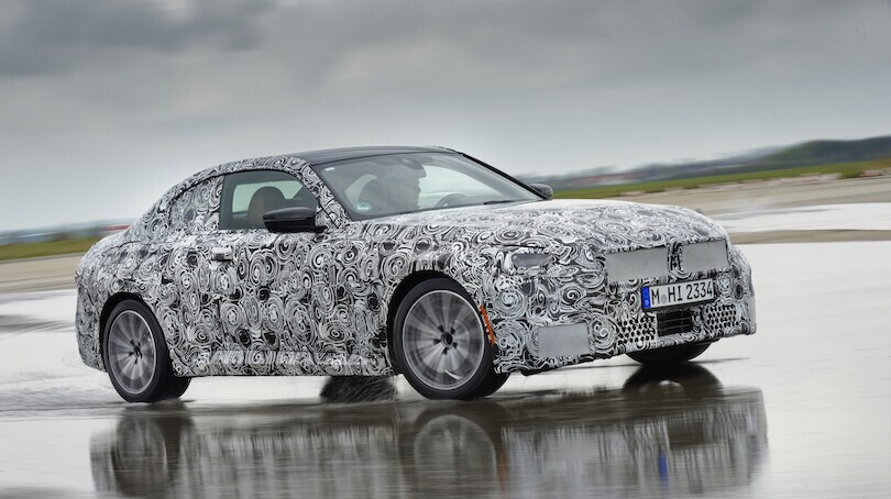 Nuova BMW Serie 2 Coupé, le foto dei muletti