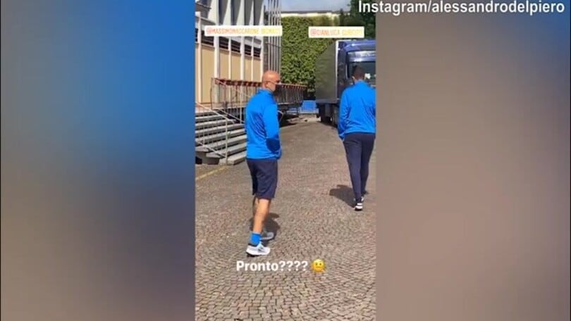 Del Piero, che risate con De Rossi e Big Mac!