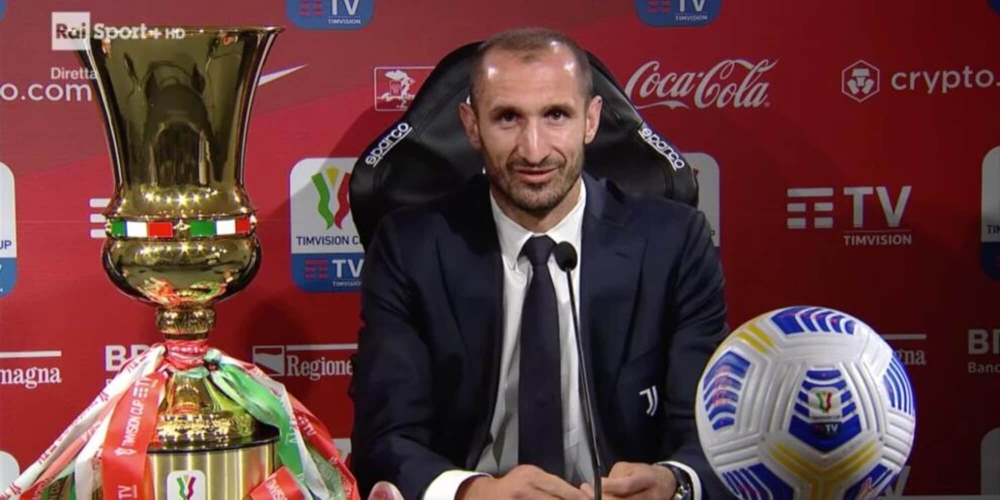 Juve, Chiellini: "Vogliamo fermare la favola Atalanta"