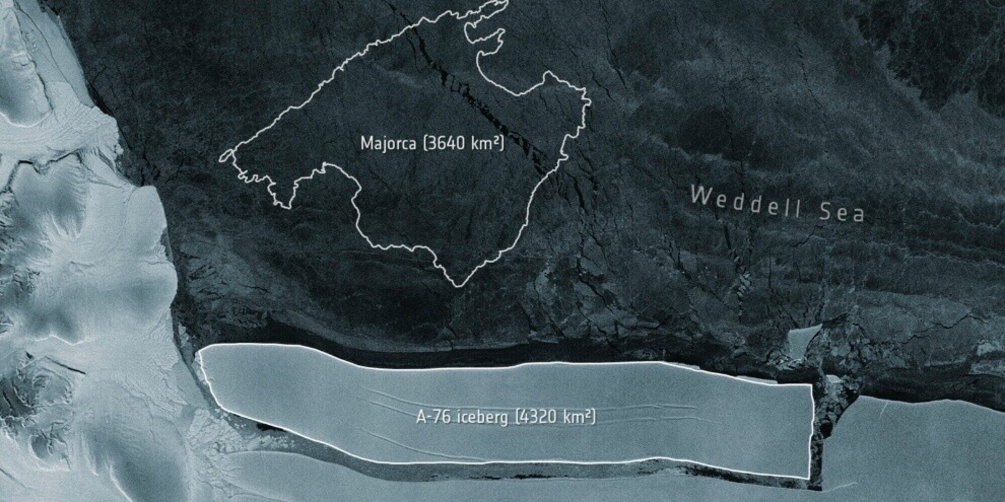 Allarme iceberg, dall'Antartide si stacca il più grande del mondo