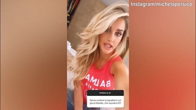 Michela Persico che squadra tifa? Lei risponde..