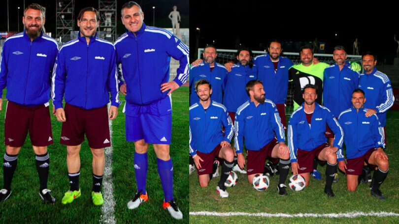 Da Vieri a Totti è show a Roma, ma decide uno juventino doc...