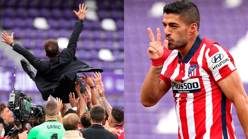 Simeone in trionfo: Atletico Madrid in festa per la Liga