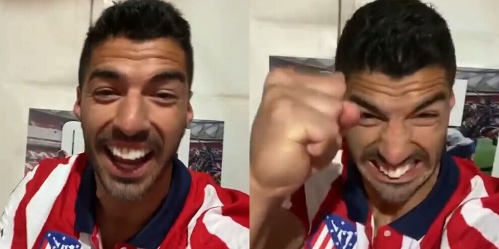 Suarez, gol e festa negli spogliatoi: "Campeones"