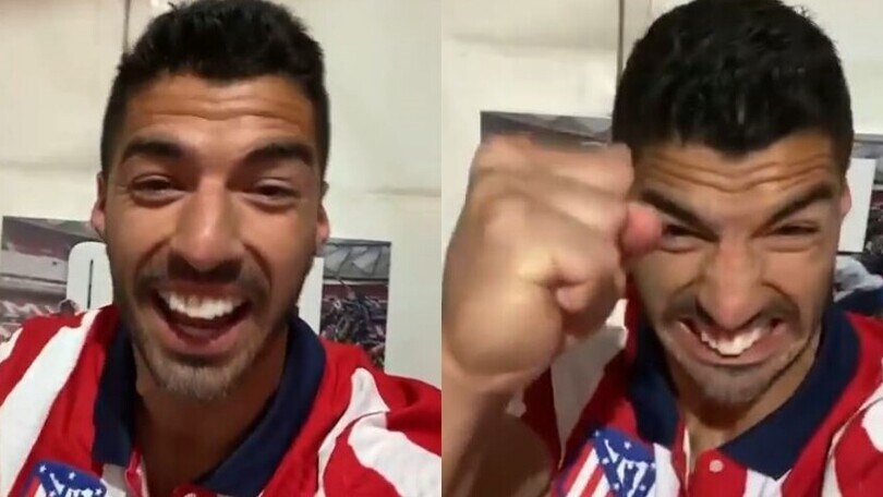 Suarez, gol e festa negli spogliatoi: "Campeones"