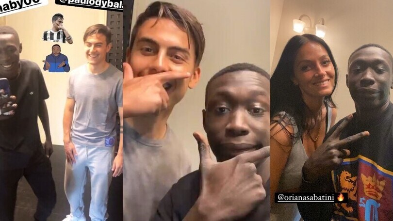 Dybala, la "mask" con il re di Tik Tok!