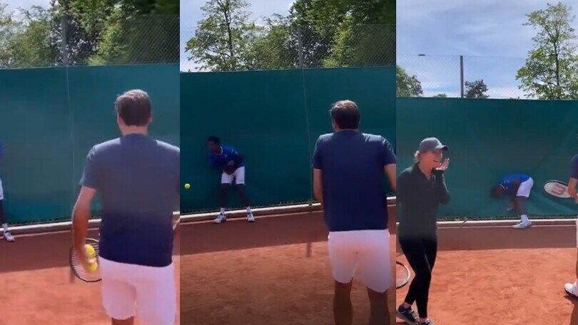 Federer e il pericoloso gioco con Monfils...