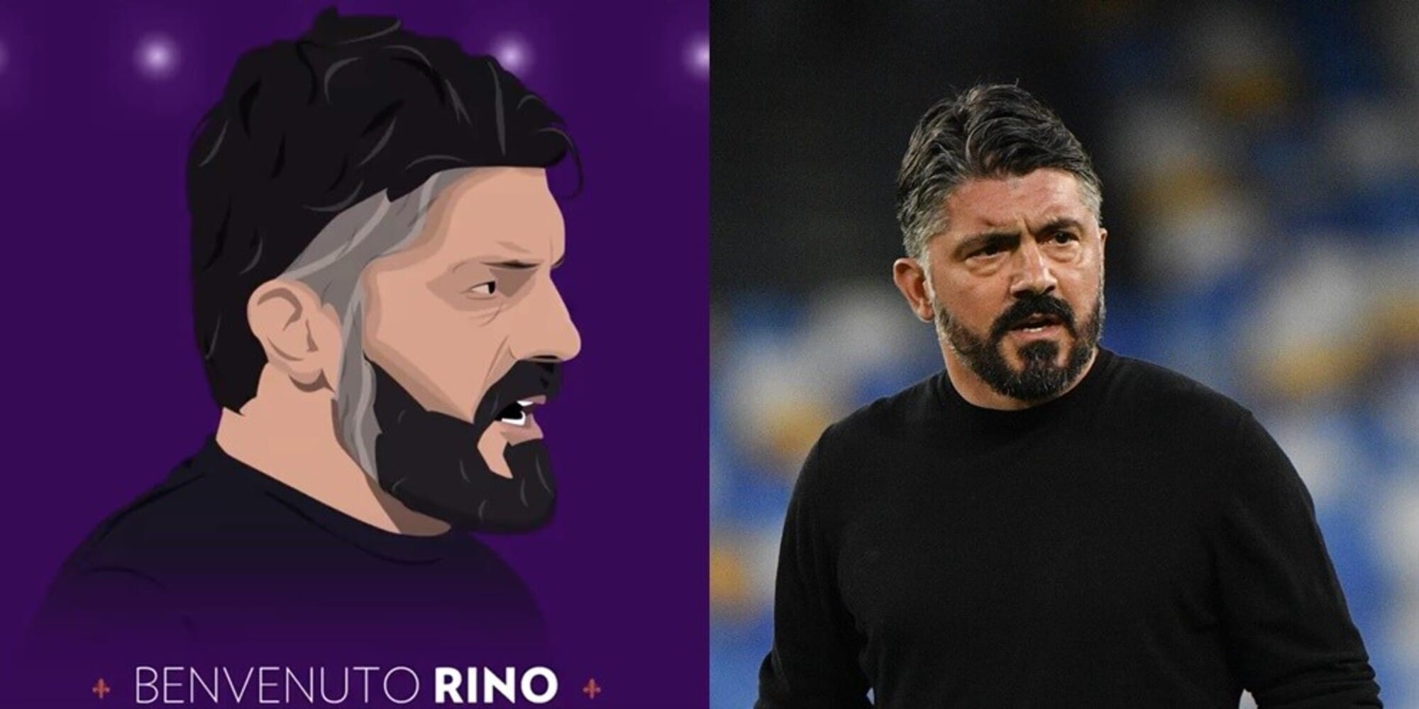 Gattuso è il nuovo allenatore della Fiorentina: è ufficiale
