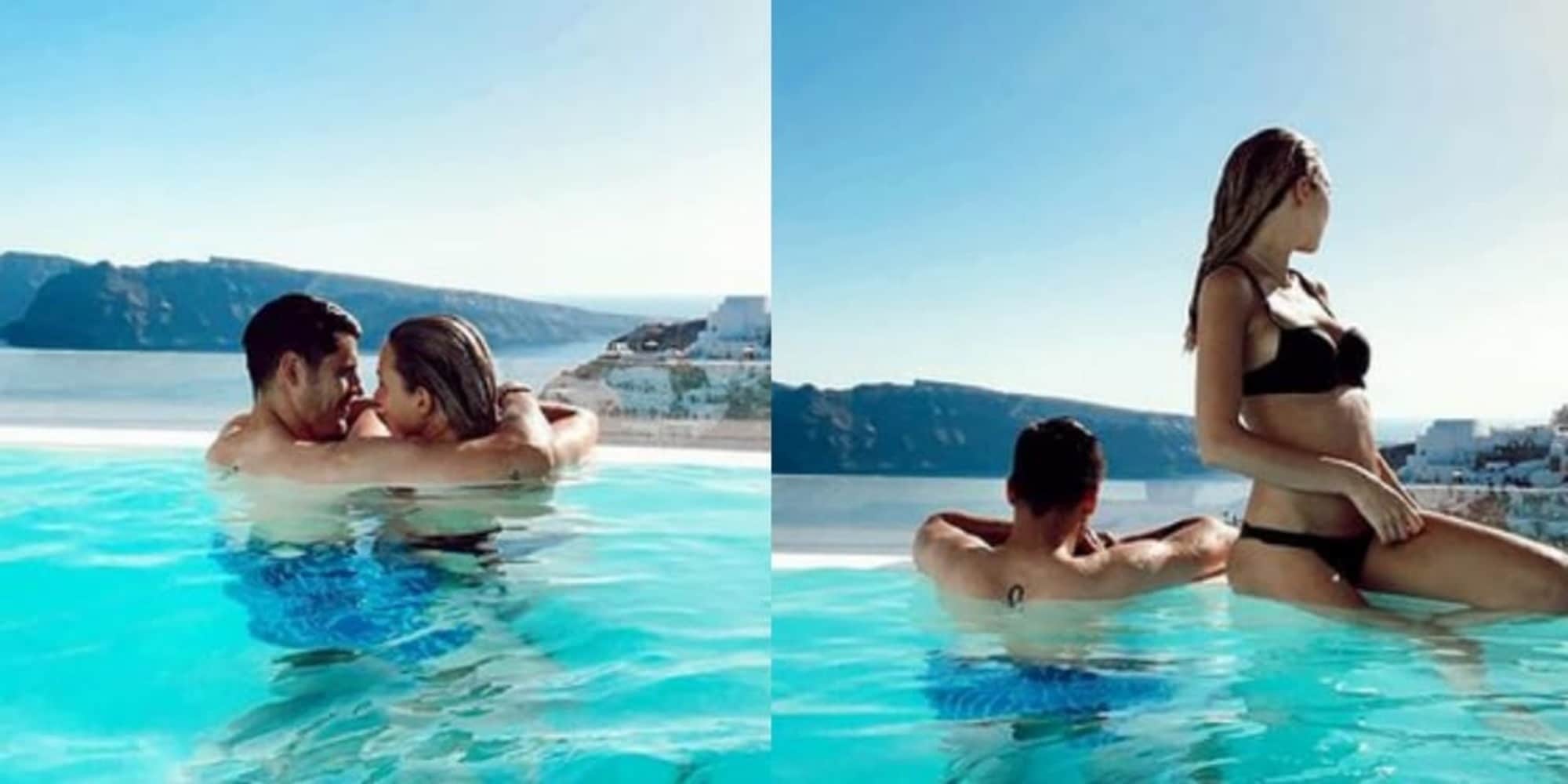 Morata e Alice Campello, finalmente in Grecia