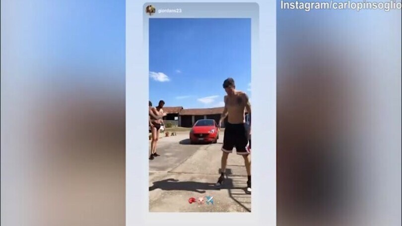 Juve, Pinsoglio si scatena con il kickboxing