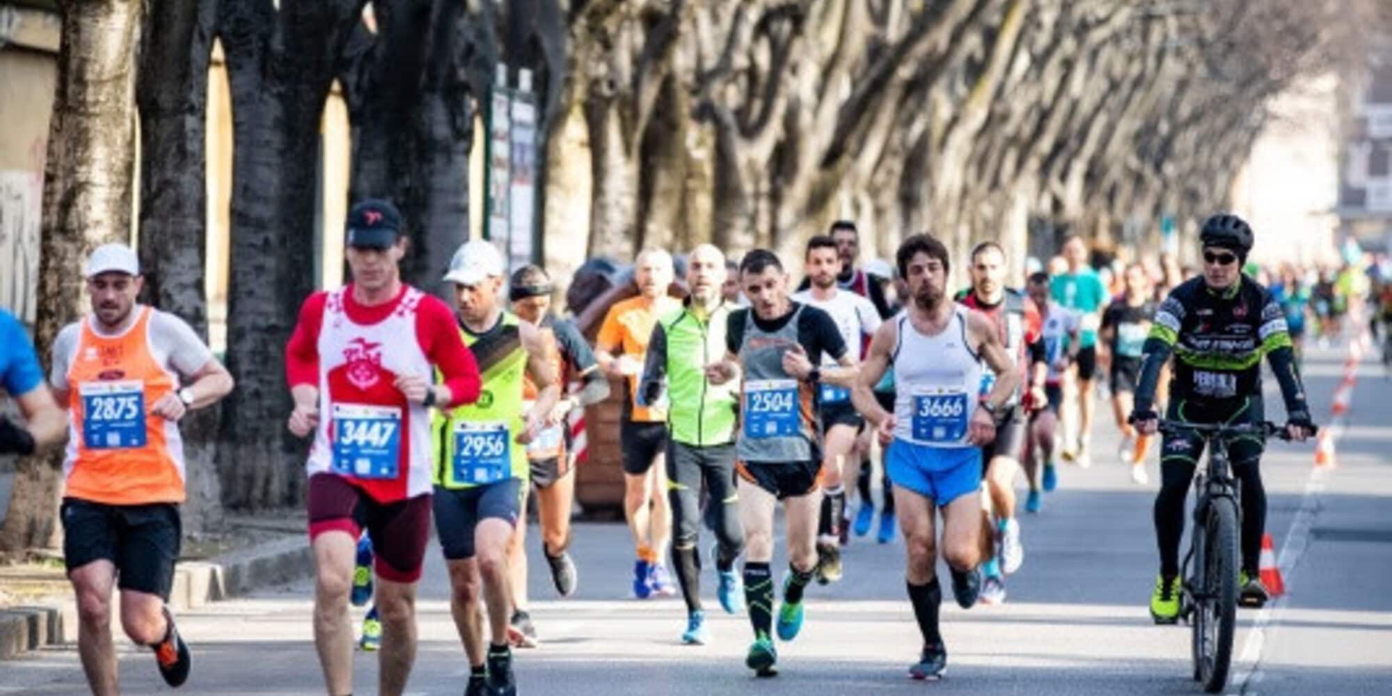 E' un'opera di Bruno Rinaldi a raccontare la Gruppo Bossoni Brescia Art Marathon 2021