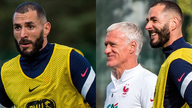 Francia, la gioia di Benzema: in nazionale dopo 6 anni