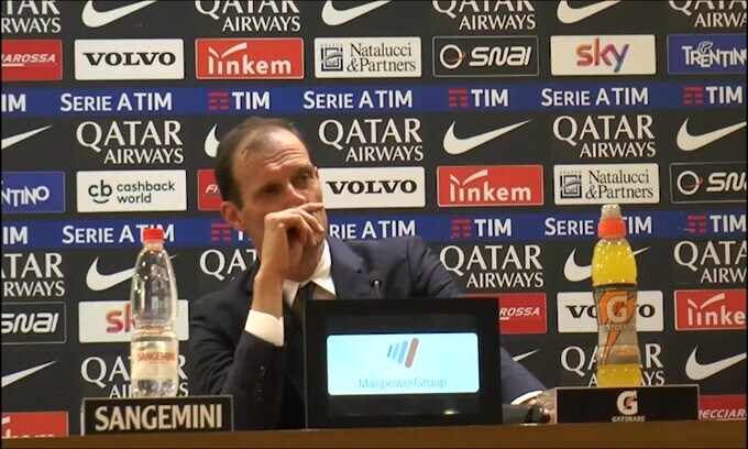 Allegri e la conferenza del 2018: "Voglio giocare Minnesota..."