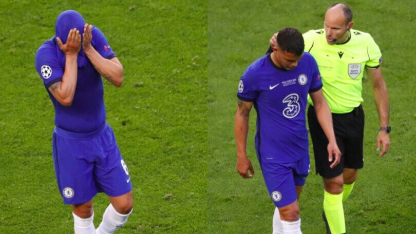 Champions, Thiago Silva si fa male: lascia la finale in lacrime