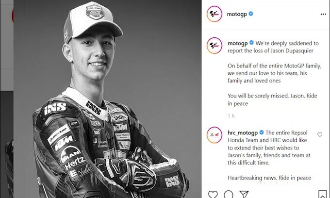 Dramma in Moto 3, Jason Dupasquier è morto a 19 anni