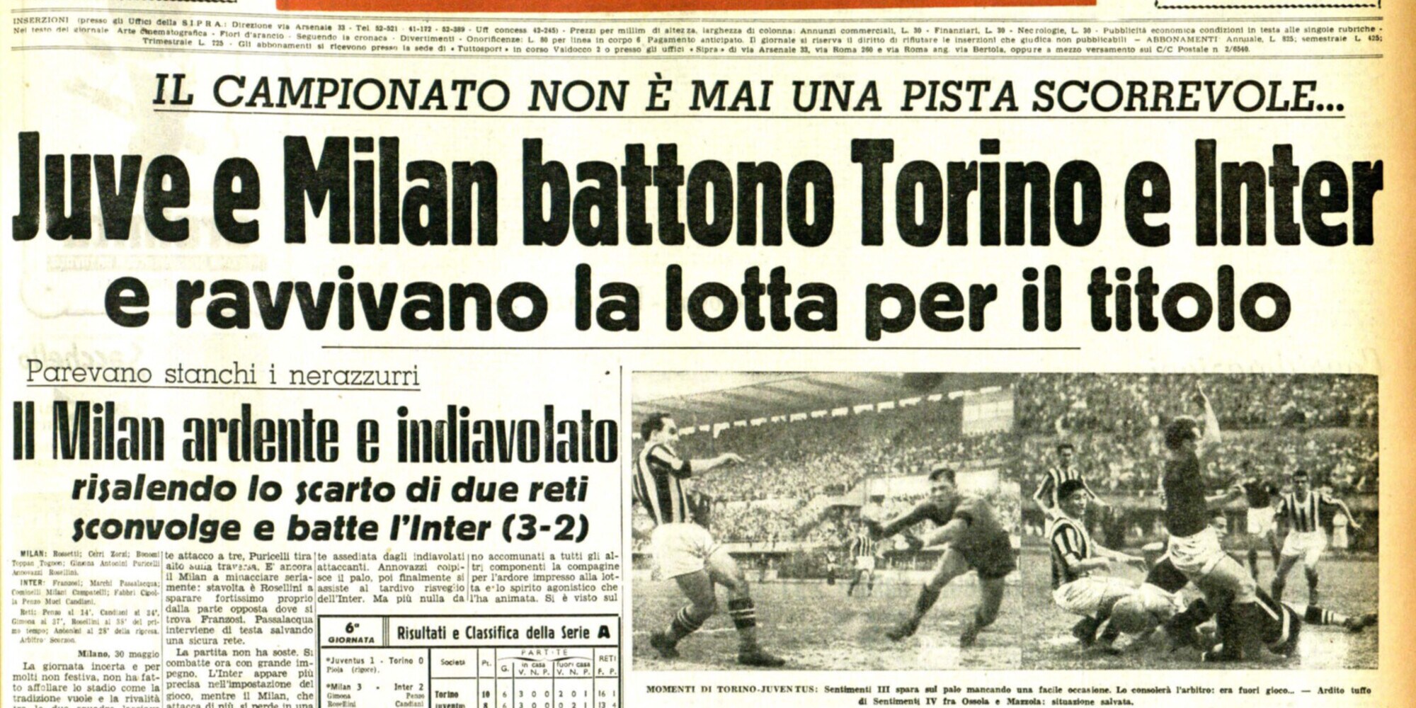 Un rigore di Piola decide il derby della Mole alle fasi finali del 1946