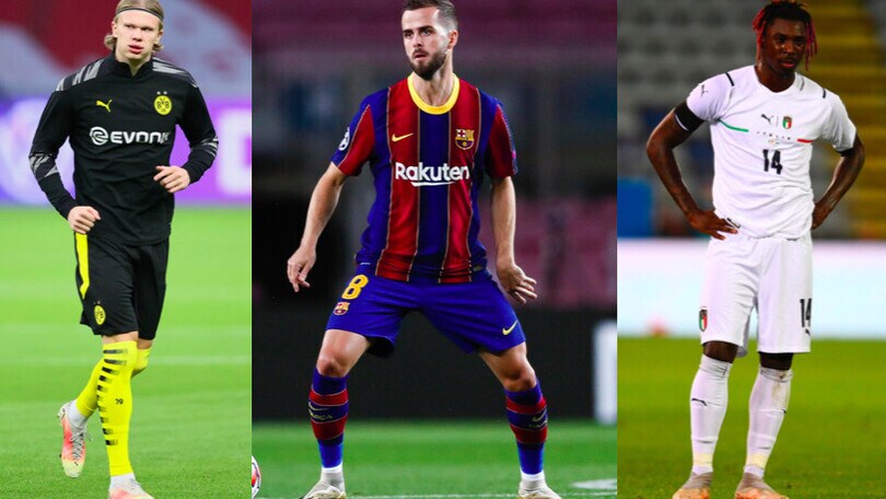 Euro2020, i grandi assenti: da Haaland a Pjanic e Kean