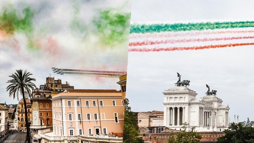 Frecce Tricolori per la Festa della Repubblica: che spettacolo!