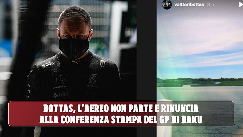 GP Baku, la Mercedes cerca Bottas: "Qualcuno lo ha visto?"