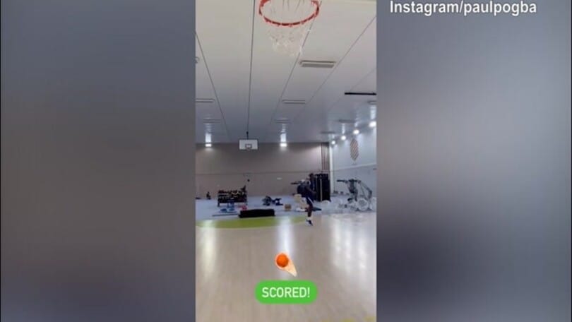Basket, Pogba che colpi! Sembra Michael Jordan