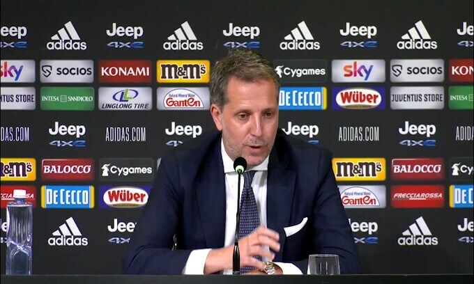 Paratici commosso: "La Juve ti rende migliore"