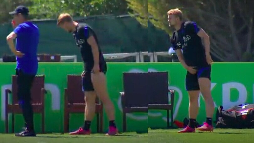 Juve, De Ligt lascia l'allenamento: Olanda in ansia