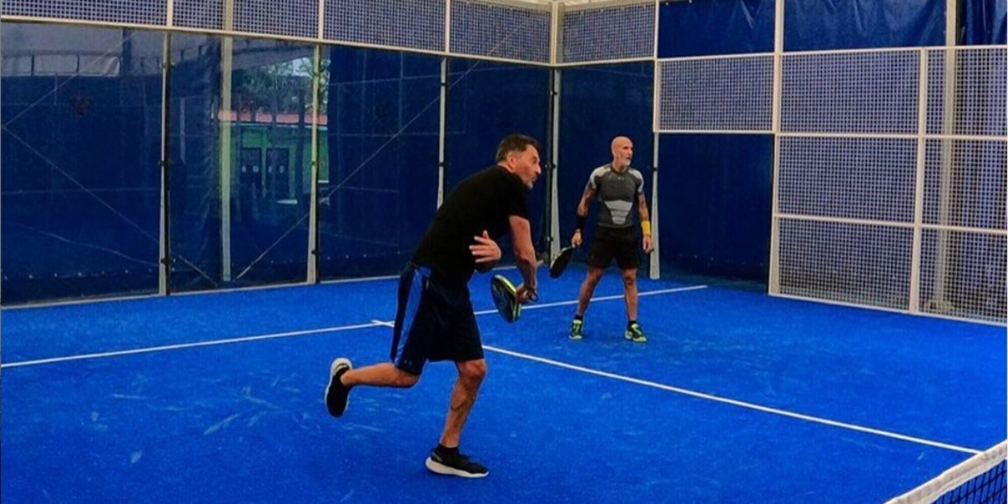 Di Canio e Mammucari: "Il padel una religione"