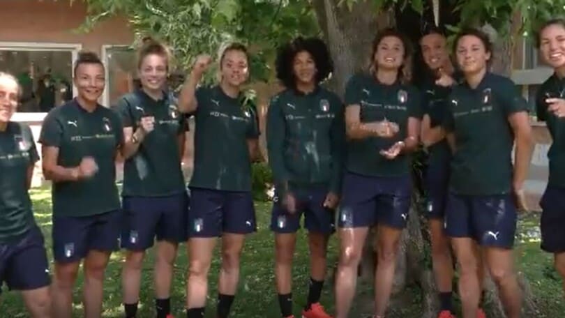 Euro 2020, Italia: le Azzurre mandano un messaggio alla Nazionale