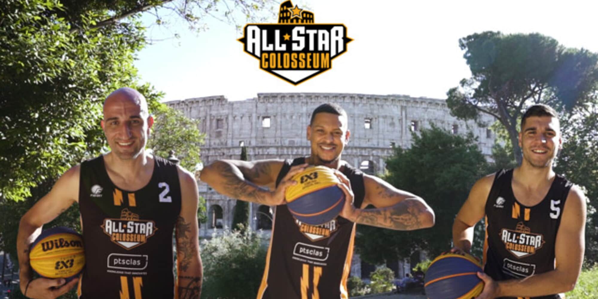 Basket 3x3, l'All Star Colosseum accede alla prossima tappa