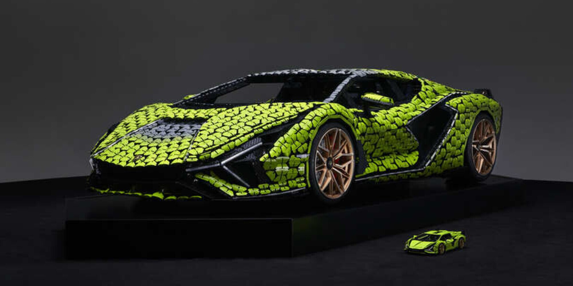 Lamborghini Sián, ecco l'ibrida del Toro in mattoncini LEGO