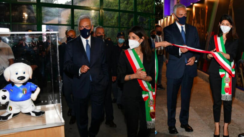 Italia, inaugurazione di Casa Azzurri: presenti Gravina e la Raggi