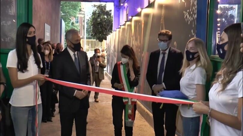Casa Azzurri, Gravina e Raggi inaugurano la struttura