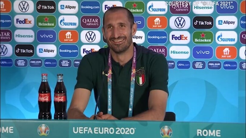 Chiellini scherza: "La volta buona? Ne riparliamo.."