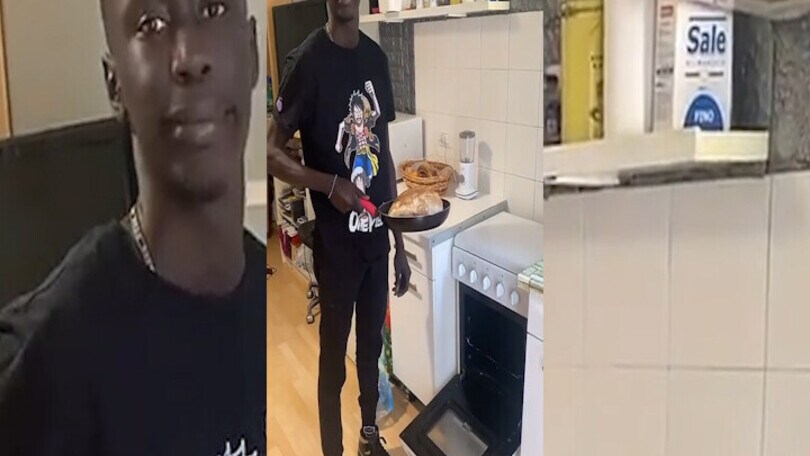 Panettiere giocoliere, ma non si gioca col cibo