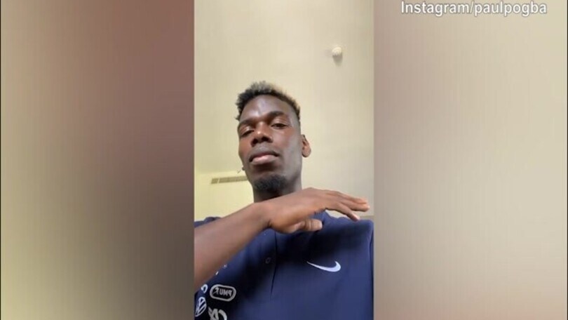 Tensione per l'esordio? Ecco come la scarica Pogba