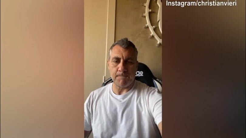 Vieri e il messaggio per Eriksen: "Chris, un abbraccio"