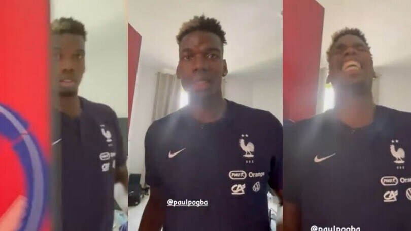 Pogba e Griezmann, lo scherzo nel ritiro della Francia