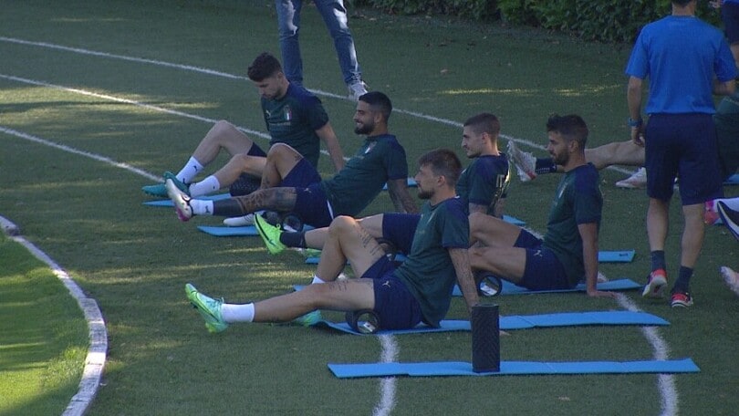 Ritiro azzurro, prosegue il recupero di Verratti