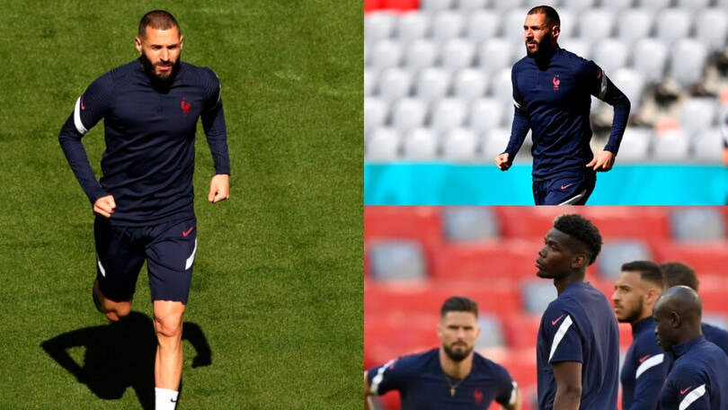 Francia, Benzema corre verso la Germania. Pogba pensieroso