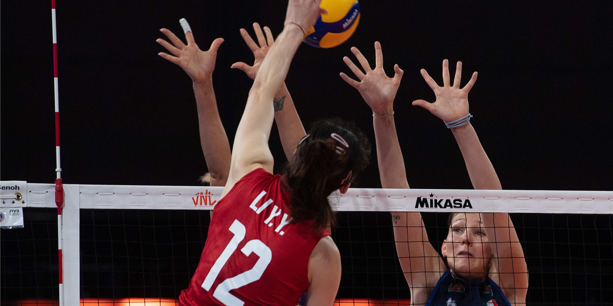 VNL: la Cina è troppo forte per l'Italia