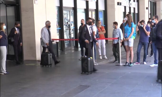 Verso Italia-Svizzera, la Nazionale arriva a Roma