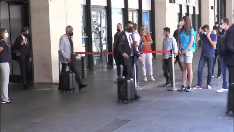 Verso Italia-Svizzera, la Nazionale arriva a Roma